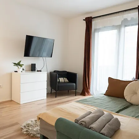 Brand New Modern Apartment-balcony-garage Budapest