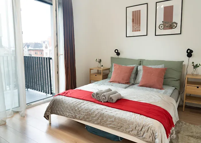 Apartment Brand New Modern Apartment-balcony-garage *