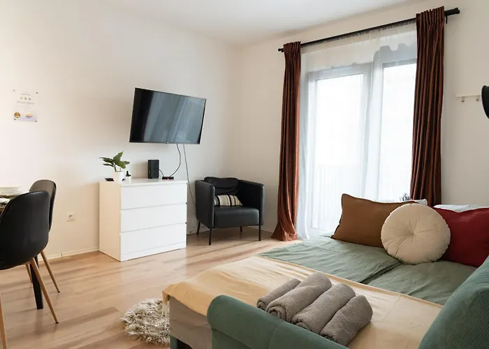 Brand New Modern Apartment-balcony-garage Budapest